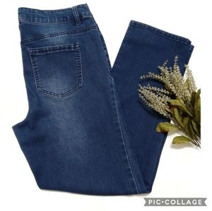 Avenue Straight Leg Jeans Size 14